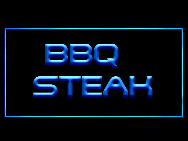 BBQ Steak LED Neon Sign